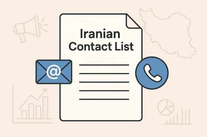 دانلود بانک شماره موبایل و ایمیل فعال ایرانی