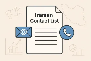 دانلود بانک شماره موبایل و ایمیل فعال ایرانی